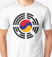 Korean Armenian Multinational Patriot Flag Series Slim Fit T-Shirt