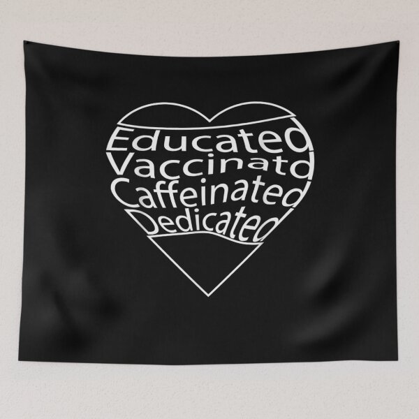 Item preview, Educated Vaccinated Caffeinated Dedicated  designed and sold by melisenda.