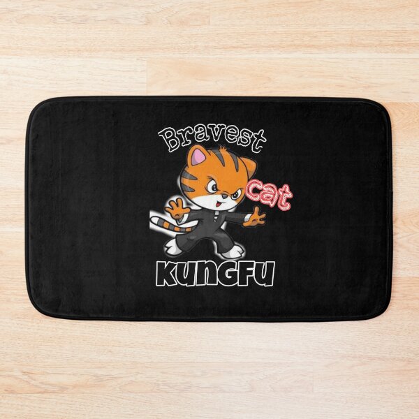 Item preview, Bravest kungfu cat designed and sold by Drawartista.
