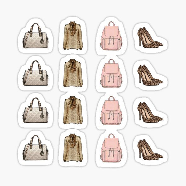 Fashion Accessories Sticker Pack Sticker