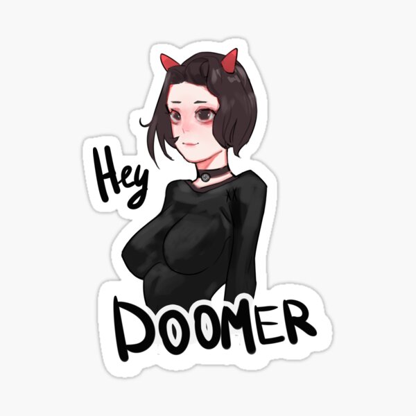 Doomer Girl by GoatPancakes on Newgrounds