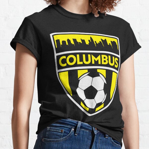 Vintage 1998 Columbus Crew MLS Soccer Front/Back Print T-Shirt 