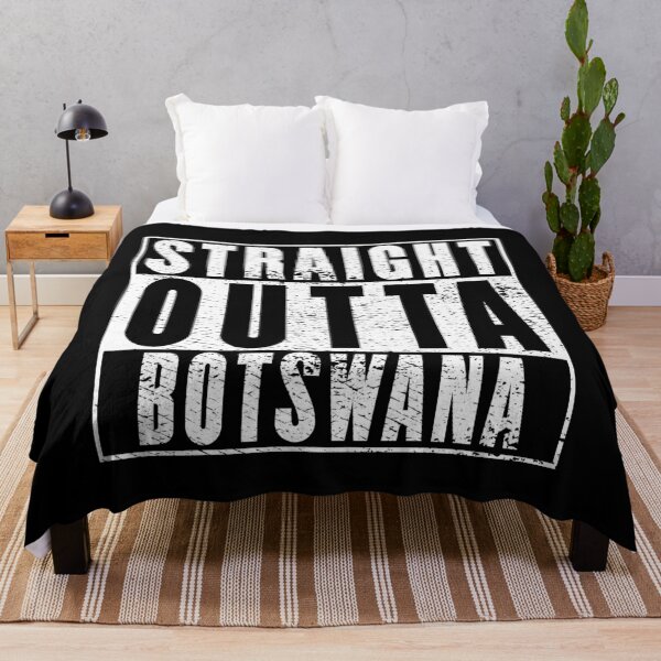 Item preview, Straight Outta Botswana designed and sold by RandomStuffShop.