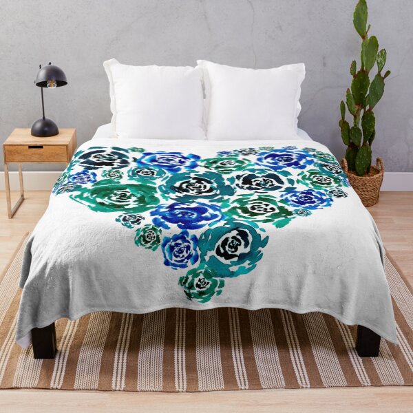 Item preview, Turquoise Heart of Peonies designed and sold by Sebastian Grafmann.
