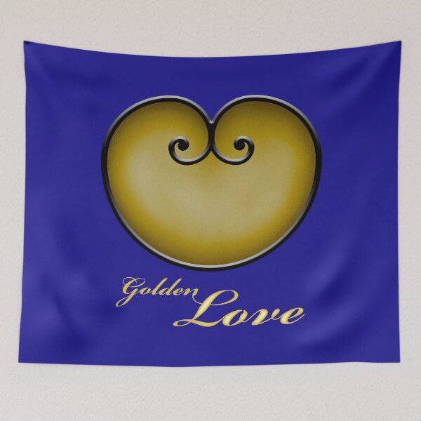 Item preview, Golden Love designed and sold by JSGinfograph.