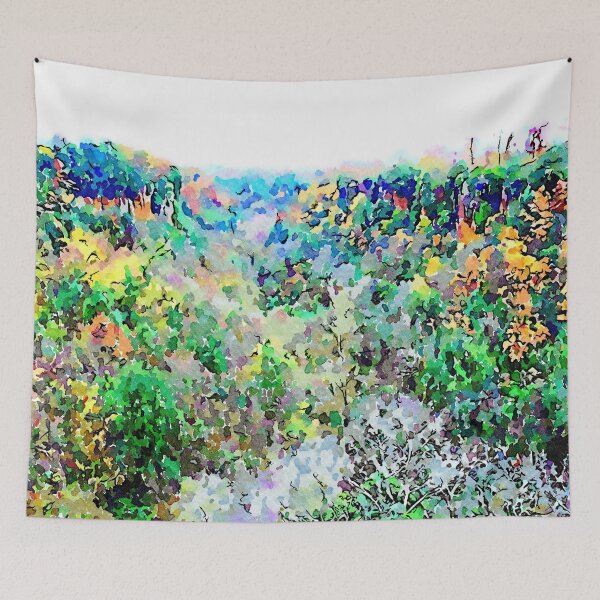 Item preview, Barbarano Romano: landscape with autumnal forest designed and sold by Giuseppe Cocco.