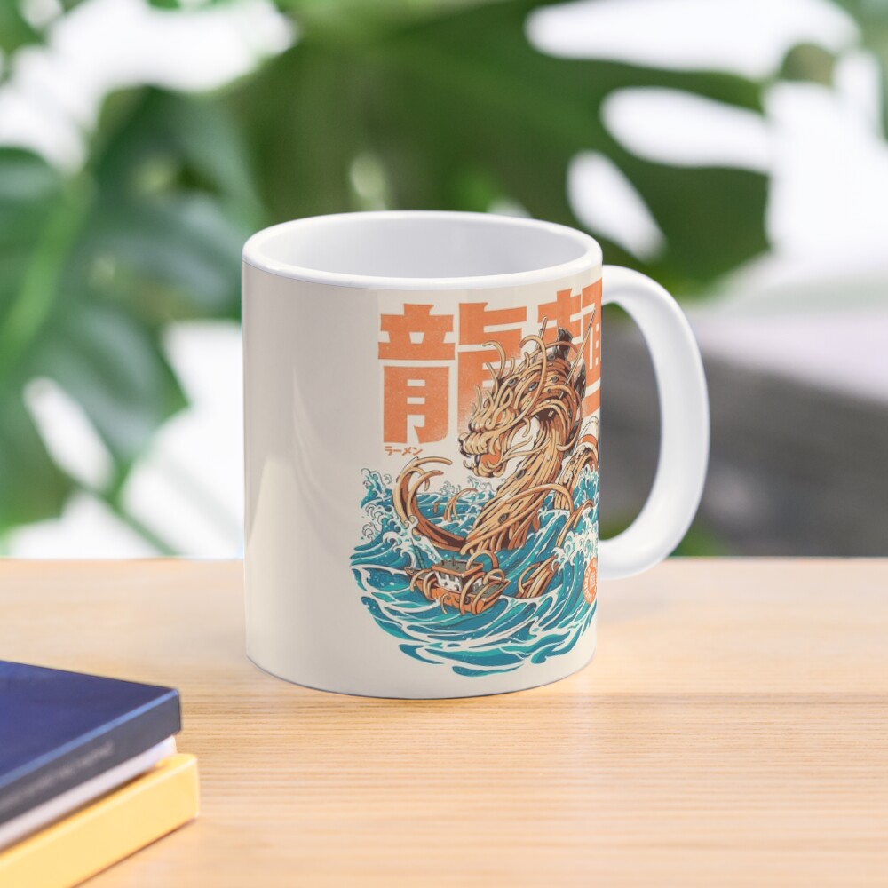 Discover Great Ramen Dragon off Kanagawa Mug