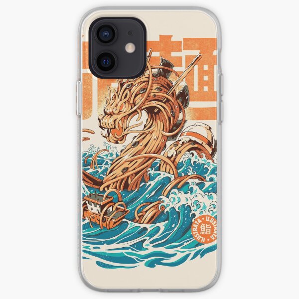 Great Ramen Dragon off Kanagawa iPhone Soft Case