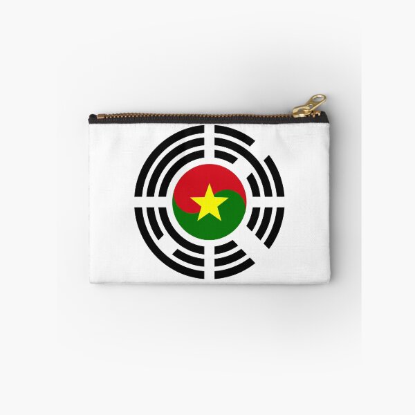 Item preview, Korean Burkina Faso Multinational Patriot Flag Series designed and sold by Carbon-Fibre Media.