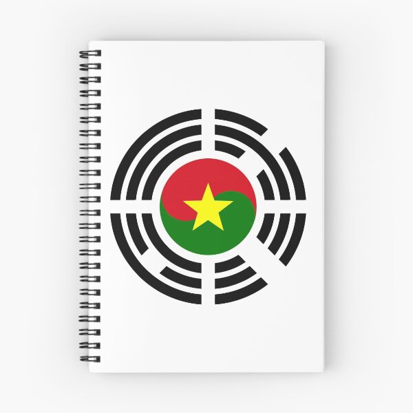Item preview, Korean Burkina Faso Multinational Patriot Flag Series designed and sold by Carbon-Fibre Media.