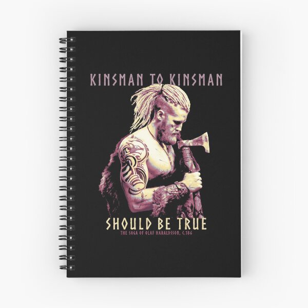 Item preview, Kinsman to Kinsman, Should Be True, Norse Mythology, Sagas, Olaf Haralsson, Viking Design, Norse Proverb, Vikings, Viking Gift designed and sold by Proverbial Wisdom Design.