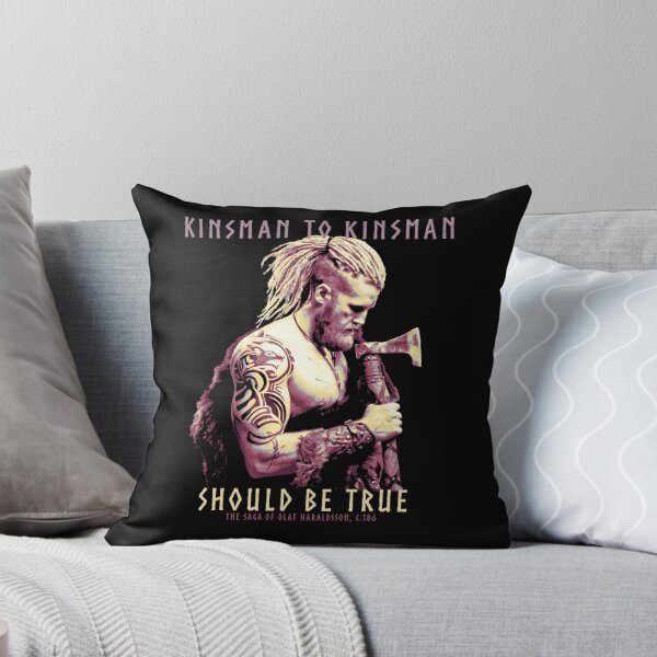 Item preview, Kinsman to Kinsman, Should Be True, Norse Mythology, Sagas, Olaf Haralsson, Viking Design, Norse Proverb, Vikings, Viking Gift designed and sold by Proverbial Wisdom Design.
