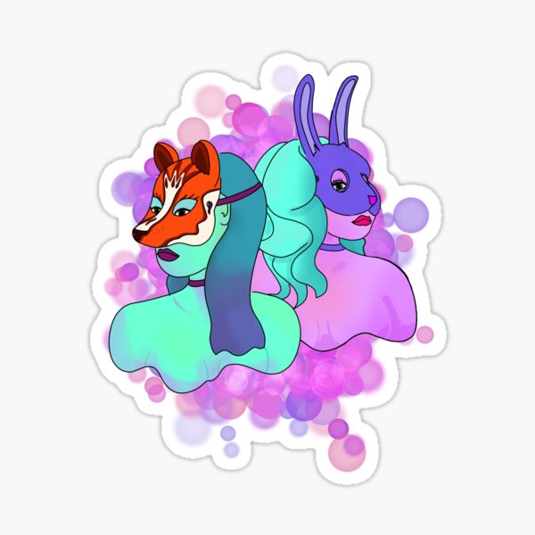Item preview, Fox and Hare designed and sold by SchlockHorror.