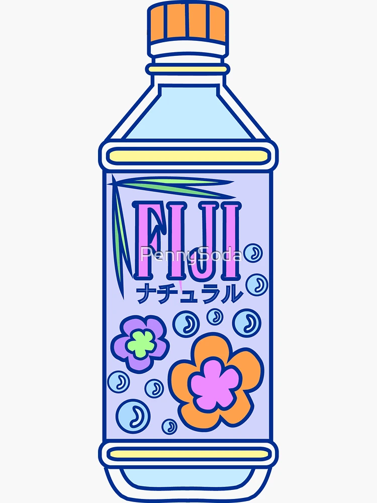 Aesthetic Fiji Water Bottle! | Art Board Print