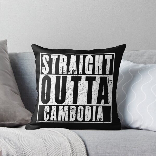 Item preview, Straight Outta Cambodia designed and sold by RandomStuffShop.
