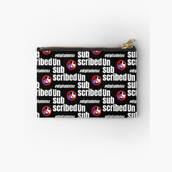 Item preview, Unsubscribed Anti Social Media Digital Detox designed and sold by WhimsicaliTee.