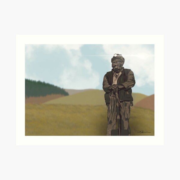 Keeper of the Collieries Art Print