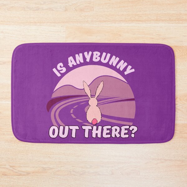 Item preview,  Is there anybunny out there? Pink and purple tones designed and sold by Try-It.