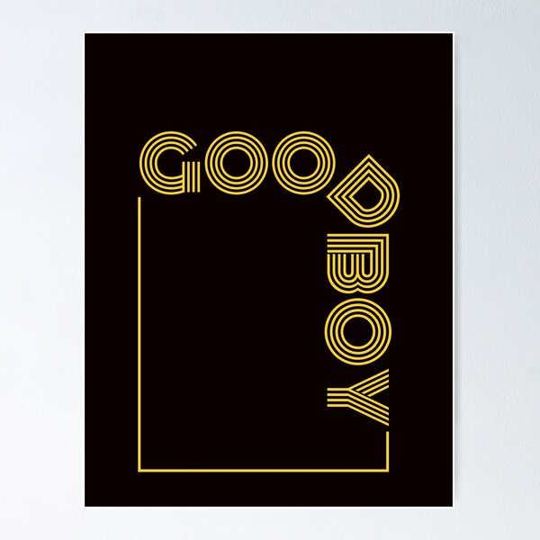 Item preview, good boy designed and sold by Nour Elseify.