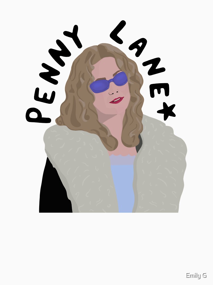 "Almost Famous Penny Lane" Tshirt for Sale by egelhar Redbubble