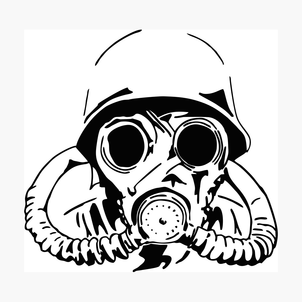 Vintage Gas Mask" Framed Art Print Sale by intfactory | Redbubble