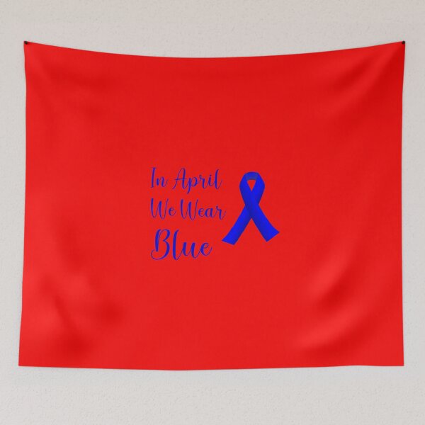 Item preview, In April We Wear Blue  designed and sold by Trendy Shirt.