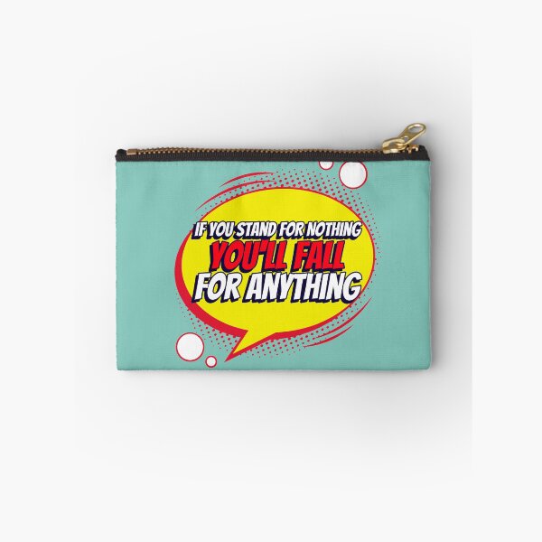 Item preview, If You Stand For Nothing, You'll Fall For Anything, Anti Woke, Anti-PC, political correctness, counter culture gift designed and sold by HomeConscious.