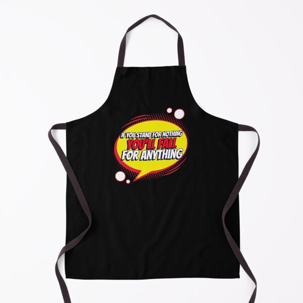 Item preview, If You Stand For Nothing, You'll Fall For Anything, Anti Woke, Anti-PC, political correctness, counter culture gift designed and sold by HomeConscious.