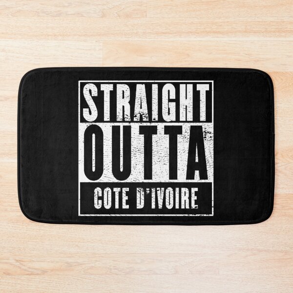 Item preview, Straight Outta Cote d'Ivoire designed and sold by RandomStuffShop.