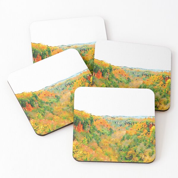 Item preview, Barbarano Romano: landscape with autumnal forest designed and sold by Giuseppe Cocco.