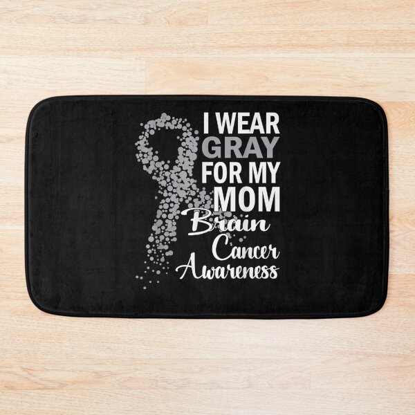 Item preview, I Wear Gray For My Mom Brain Cancer Awareness Family  designed and sold by melisenda.
