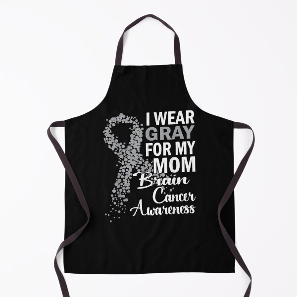 Item preview, I Wear Gray For My Mom Brain Cancer Awareness Family designed and sold by melisenda.