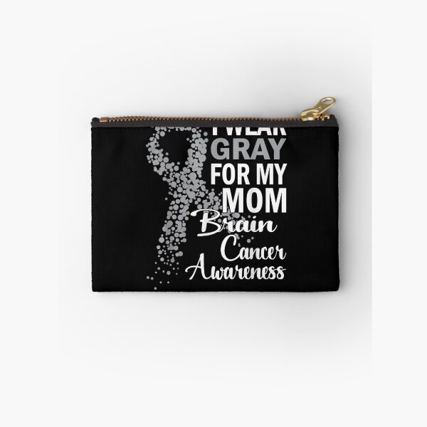 Item preview, I Wear Gray For My Mom Brain Cancer Awareness Family  designed and sold by melisenda.