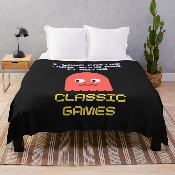 Item preview, I love eating junk food and playing classic games. designed and sold by Mileno Frigatto.
