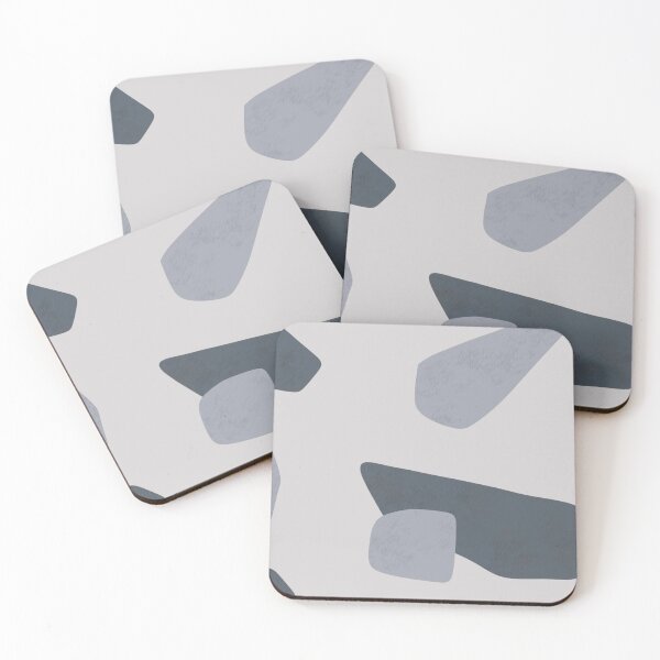 Item preview, Shapes with Blue Stone Texture designed and sold by ArtforDailyLife.
