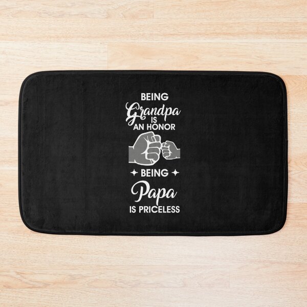 Item preview, being grandpa is an honor being papa is priceless designed and sold by Mr-tach.