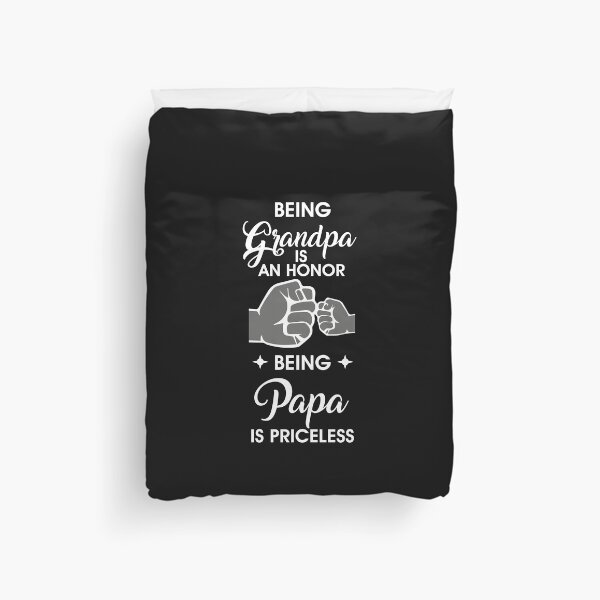 Item preview, being grandpa is an honor being papa is priceless designed and sold by Mr-tach.