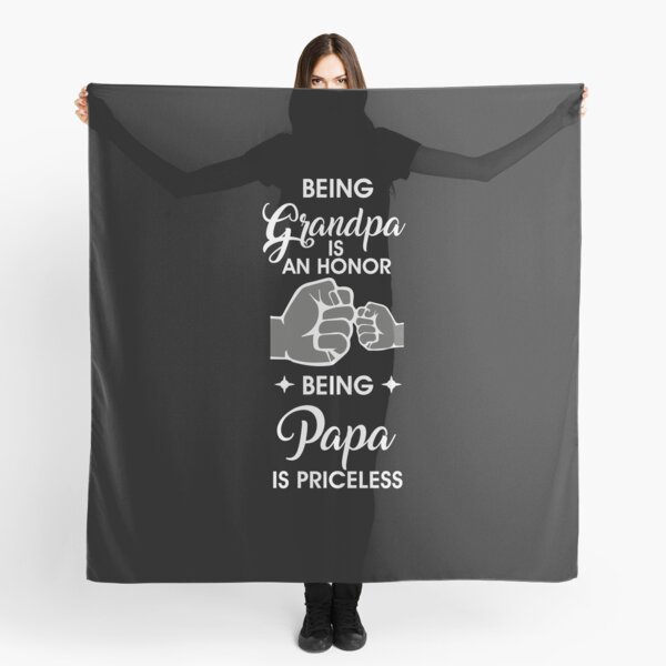 Item preview, being grandpa is an honor being papa is priceless designed and sold by Mr-tach.