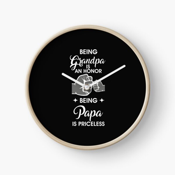 Item preview, being grandpa is an honor being papa is priceless designed and sold by Mr-tach.