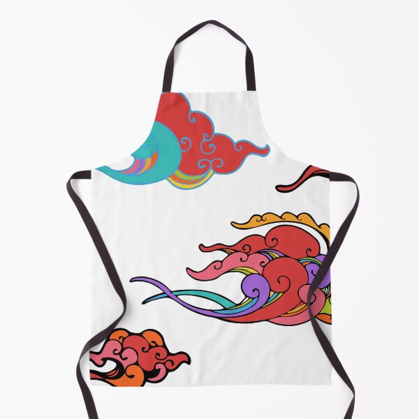 Item preview, colorful   japanese wind clouds  designed and sold by Ojoe studio.