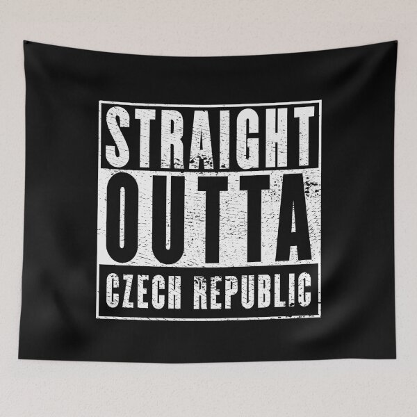 Item preview, Straight Outta Czech Republic designed and sold by RandomStuffShop.