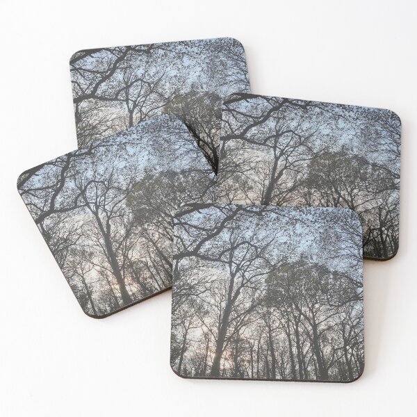 Item preview, Winter trees at sunset designed and sold by keshara.