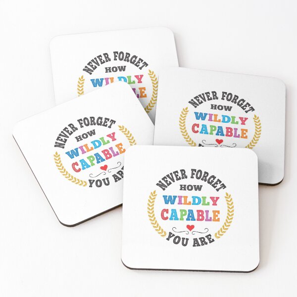 Item preview, Never forget how wildly capable you are designed and sold by ReadyArt.