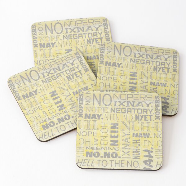 Item preview, Absolute No in Subway Style Phrases designed and sold by ArgyleImp.
