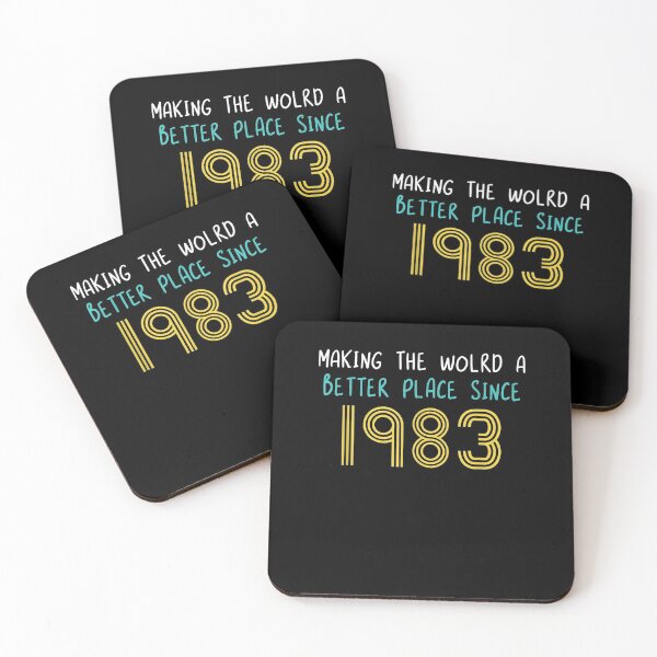 Item preview, Making The World A Better Place Since 1983 38th Birthday  designed and sold by melisenda.