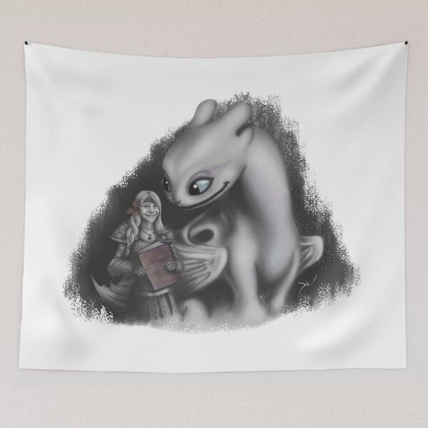 Item preview, Light  Fury & Viking Girl designed and sold by DiiMotion.