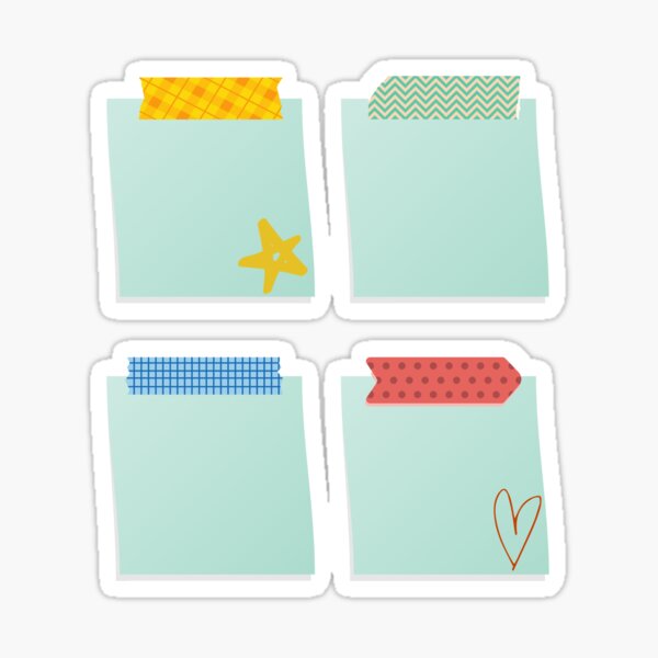 Sticker Calcomanias Estampas para Organizacion de Agenda/Libreta 1 Tamaño  Carta - Cute Shop