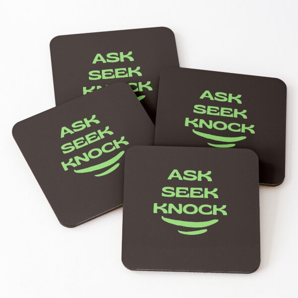Item preview, Ask Seek Knock designed and sold by MariesDesigns11.