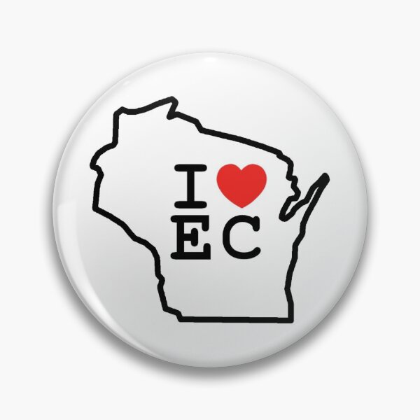 Item preview, I Love Eau Claire - White designed and sold by nicdesignsstuff.