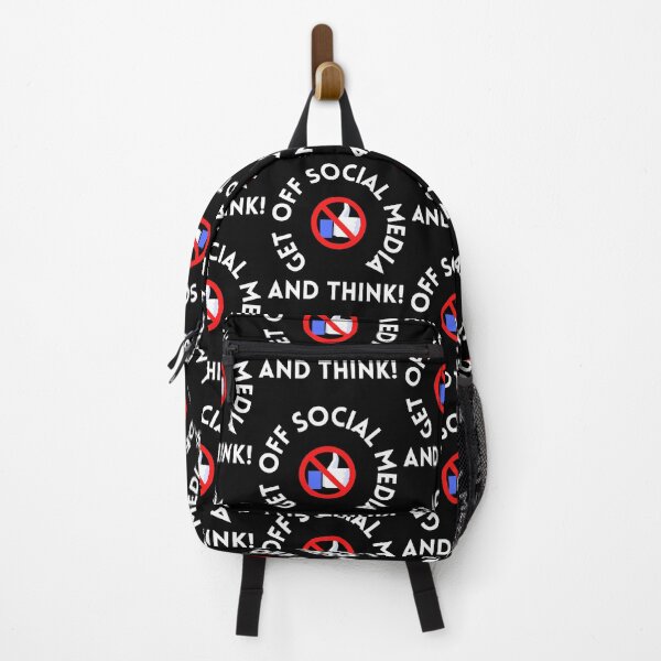 Item preview, Get Off Social Media Digital Detox Statement designed and sold by WhimsicaliTee.